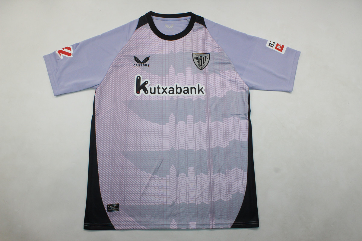 AAA Quality Athletic Bilbao 24/25 Third Light Purple Soccer Jers